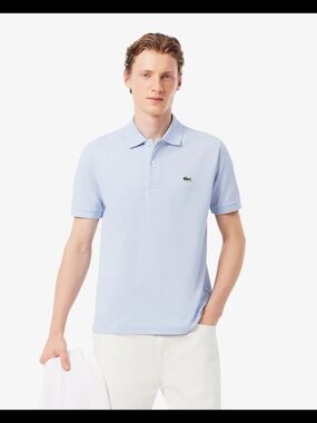 Lacoste Light Blue Polo -- XXL SLIM